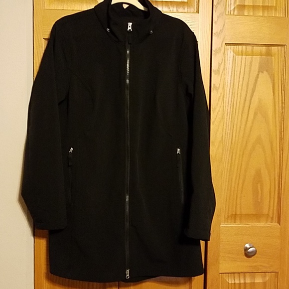 Eddie Bauer Jackets & Blazers - NWOT Black 3/4 length Jacket Size 2XL